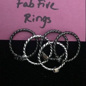 Premier Designs “Fab Five” rings